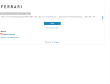 Tablet Screenshot of ferrari-mycar.blogspot.com