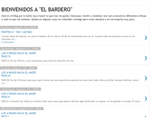 Tablet Screenshot of elbardero.blogspot.com