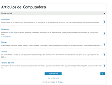 Tablet Screenshot of computadoraydispositivos.blogspot.com
