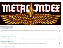 Tablet Screenshot of metalindex.blogspot.com