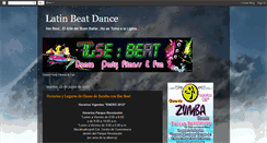 Desktop Screenshot of latinbeatdance.blogspot.com