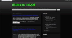 Desktop Screenshot of ikhsyidteam.blogspot.com