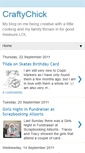 Mobile Screenshot of craftychick-au.blogspot.com