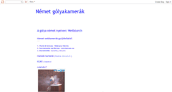 Desktop Screenshot of nemetgolya.blogspot.com