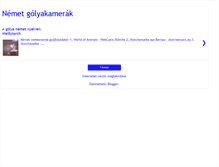 Tablet Screenshot of nemetgolya.blogspot.com