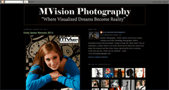 Desktop Screenshot of mvisionphotography.blogspot.com