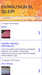 Mobile Screenshot of ekinsununelislerii.blogspot.com
