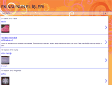 Tablet Screenshot of ekinsununelislerii.blogspot.com