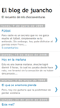 Mobile Screenshot of juanchoescribiendo.blogspot.com