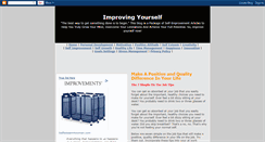 Desktop Screenshot of improving-yourself.blogspot.com