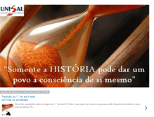 Tablet Screenshot of historiadoresunisal.blogspot.com