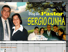 Tablet Screenshot of pastorsergiocunha.blogspot.com