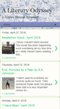 Mobile Screenshot of aliteraryodyssey.blogspot.com