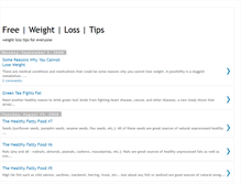 Tablet Screenshot of freeweightlosstips4u.blogspot.com