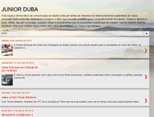 Tablet Screenshot of junior-duba.blogspot.com