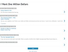 Tablet Screenshot of iwantonemilliondollars.blogspot.com