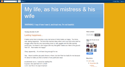 Desktop Screenshot of mistresswife.blogspot.com