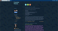 Desktop Screenshot of freestylefit.blogspot.com