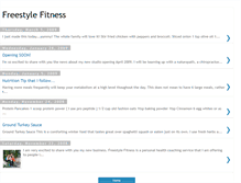 Tablet Screenshot of freestylefit.blogspot.com