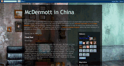 Desktop Screenshot of mcdermottinchina.blogspot.com