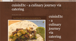 Desktop Screenshot of cuisinetc-catering.blogspot.com