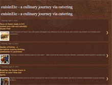 Tablet Screenshot of cuisinetc-catering.blogspot.com