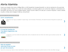 Tablet Screenshot of alertaislamista.blogspot.com