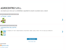 Tablet Screenshot of agrocentro-srl.blogspot.com