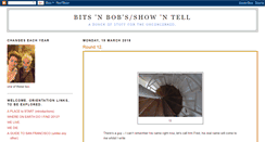 Desktop Screenshot of bitsnbobsshowntell.blogspot.com