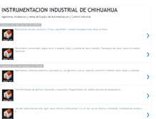 Tablet Screenshot of instrumentacionindustrialchih.blogspot.com