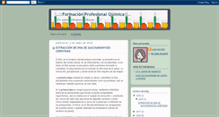 Desktop Screenshot of formacionprofesionalquimica.blogspot.com