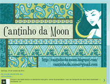 Tablet Screenshot of cantinho-da-moon.blogspot.com