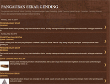 Tablet Screenshot of pangauban-sekargending.blogspot.com