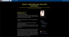 Desktop Screenshot of coachswitzer.blogspot.com