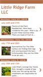 Mobile Screenshot of littleridgefarmmembers.blogspot.com