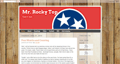 Desktop Screenshot of mrrockytop.blogspot.com