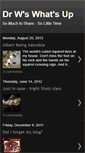 Mobile Screenshot of drwwhatsup.blogspot.com