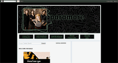 Desktop Screenshot of my-paramore.blogspot.com