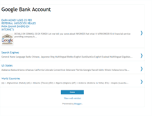 Tablet Screenshot of googlebankaccount.blogspot.com