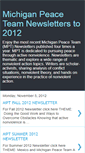 Mobile Screenshot of michiganpeaceteamnewsletters.blogspot.com