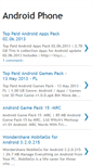 Mobile Screenshot of android-phon.blogspot.com