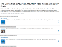 Tablet Screenshot of mcdowellmountainroad.blogspot.com