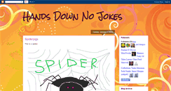 Desktop Screenshot of handsdownnojokes.blogspot.com