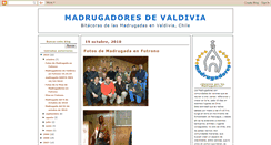 Desktop Screenshot of madrugadoresdevaldivia.blogspot.com