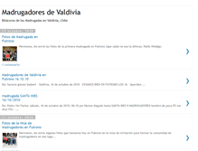 Tablet Screenshot of madrugadoresdevaldivia.blogspot.com