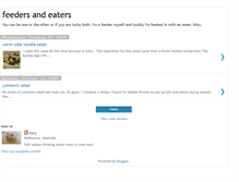Tablet Screenshot of feedersandeaters.blogspot.com