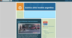Desktop Screenshot of buenosaireshostelsargentina.blogspot.com