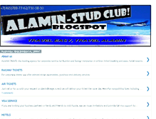 Tablet Screenshot of alamintravel-alaminstudclub.blogspot.com