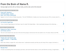 Tablet Screenshot of brainofmama.blogspot.com