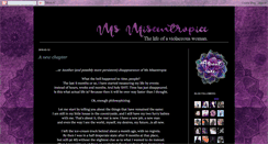 Desktop Screenshot of msmisantropia.blogspot.com